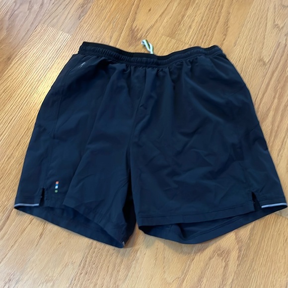 SMARTWOOL MEN'S MERINO SPORT RUNNING SHORT 5” Lined Black size s style 000374 - Picture 1 of 9